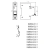 Wyłącznik nadprądowy 1p C 40A  Kanlux KMB6-C40/1  23173