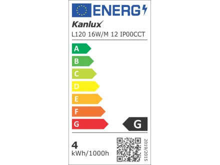 Taśma LED 16W/m 1300lm/m zmiennobarwna Kanlux L120 CCT 33317 5m