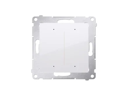 Sterownik przyciskowy oświetleniowy SWITCH D [Wi-Fi]  biały  Simon54 GO DEW2W.01/11
