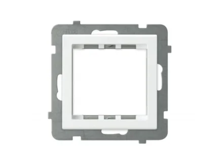 Adapter podtynkowy  systemu OSPEL 45 do serii Sonata biały AP45-1R/m/00