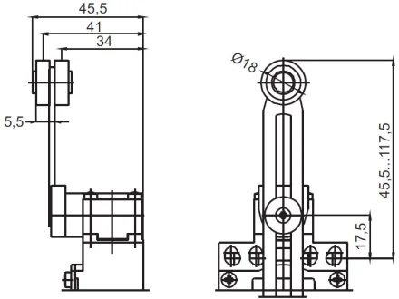 Łącznik krańcowy PDM1 F51 PW20  37-5745