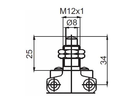 Łącznik krańcowy PEM1 G21 Z  37-A87Z