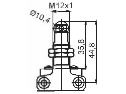 Łącznik krańcowy PEM1 G23 X  37-A89X