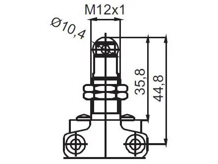 Łącznik krańcowy PEM2 G23 Z  37-B89Z