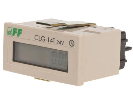 Licznik czasu pracy bez przycisku RESET  CLG-14T 24V