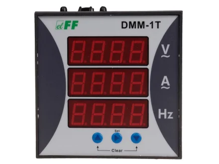 Cyfrowy wielofunkcyjny wskaźnik parametrów sieci DMM-1T