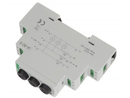 Lampka sygnalizacyjna z zabezpieczeniem zielona  LK-BZ-3G