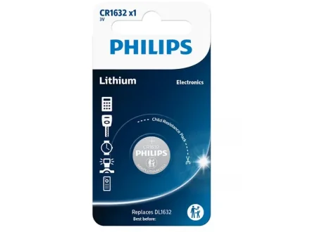 Bateria litowa CR1632 Philips 3V
