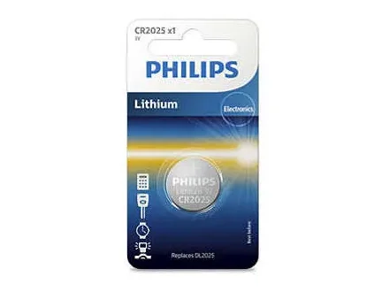 Bateria litowa CR2025 Philips 3V