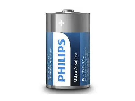 Bateria alkaliczna LR20 Philips Ultra Alkaline D
