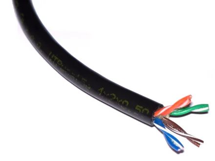 Kabel telekomunikacyjny ziemny skrętka ziemna żelowana UTPw kat.5e 4x2x0,5mm